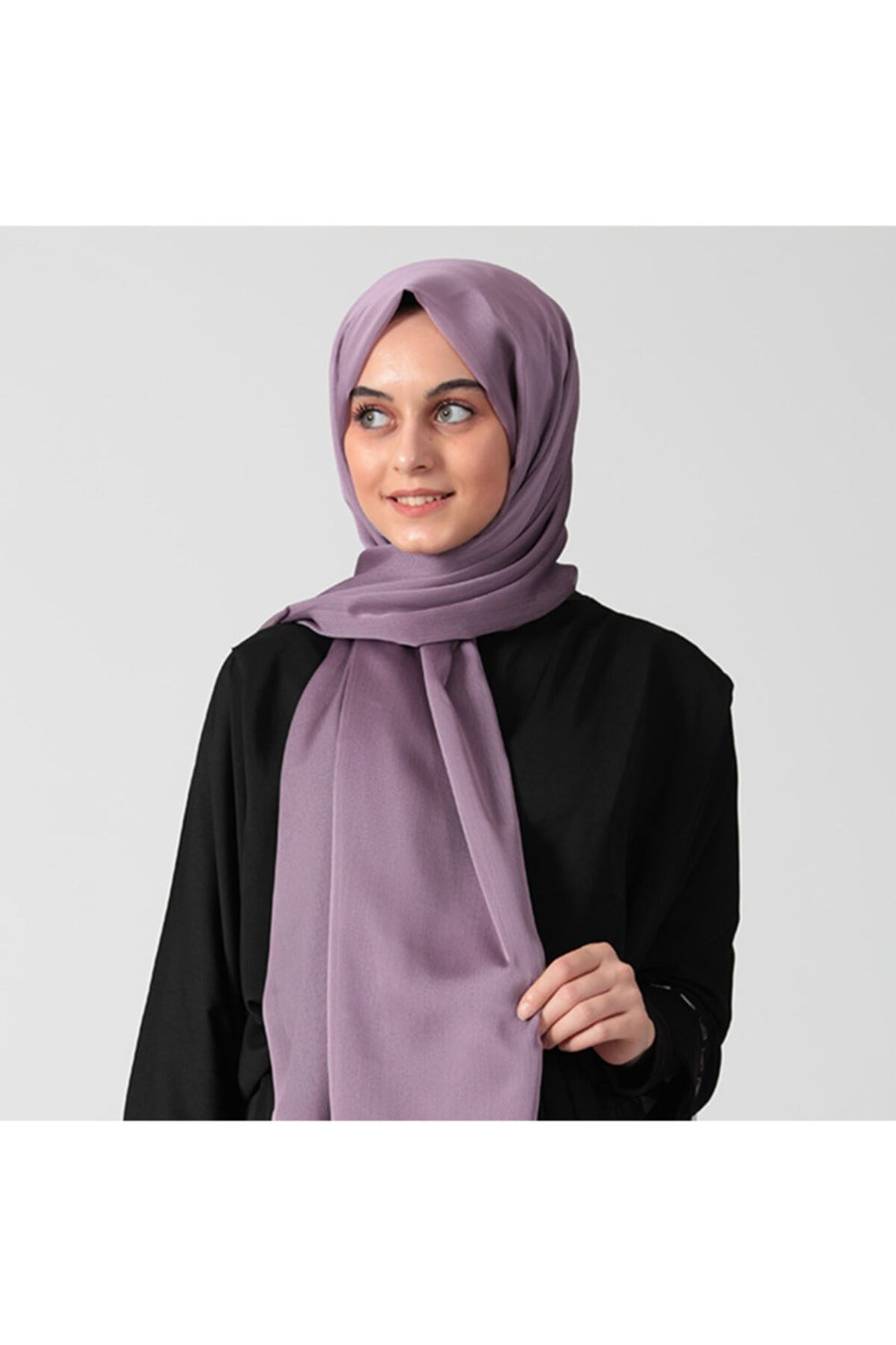 Janjanlı Şifon Şal - Oya Çiçeği