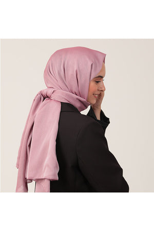 Janjanlı Şifon Şal - Leylak