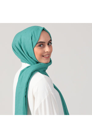 Pamuk Kraş Şal - Cam Göbeği