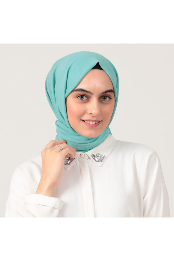 Organik Pamuk Şal - Cam Göbeği