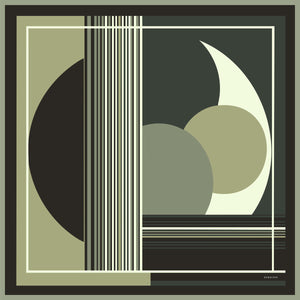 Efilia Desenli Eşarp - Gece ve Gündüz - Nefti