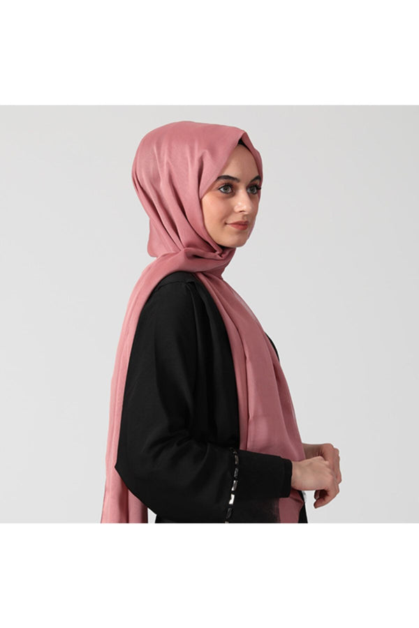 Janjanlı Şifon Şal - Soğan Kabuğu