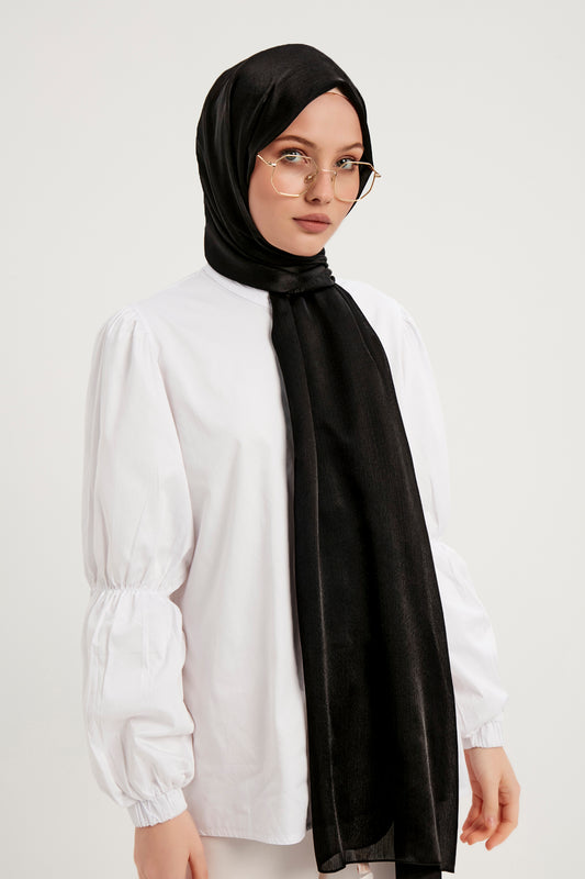 Abiye Şal - Siyah