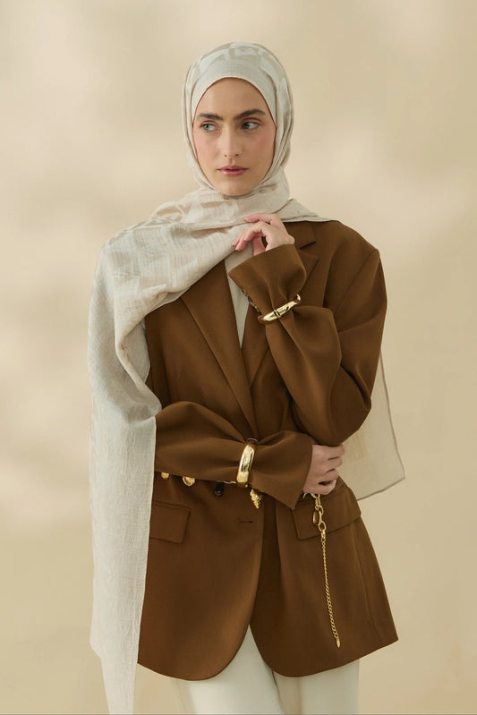 Native - Calvera Desen Naia Şal - Bej
