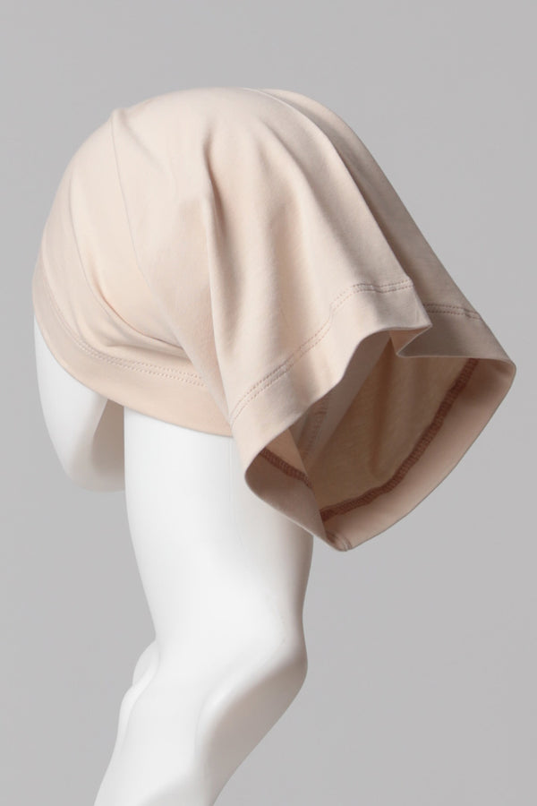 Düz Boru Bone Uzun Boy - Vizon