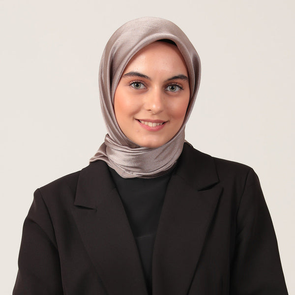 Abiye Eşarp - Vizon