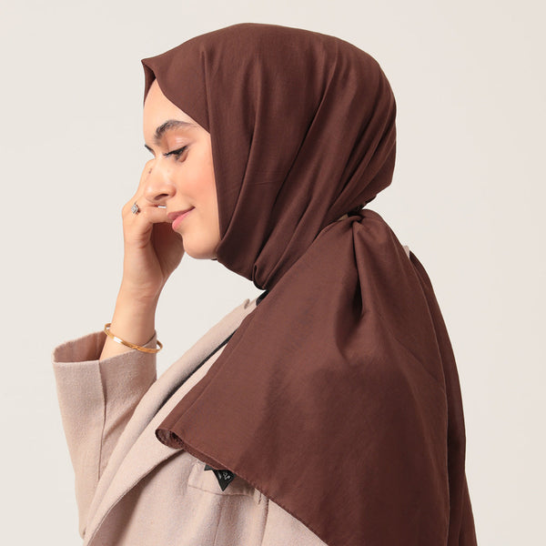 Bambu Pamuk Şal - Acı Kahve