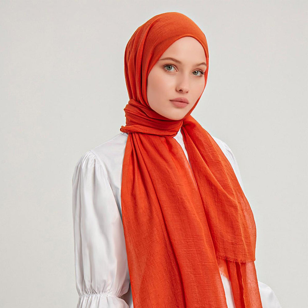 Ultra İnce Şal - Tarçın