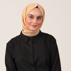 Pamuk Vual Şal - Gold