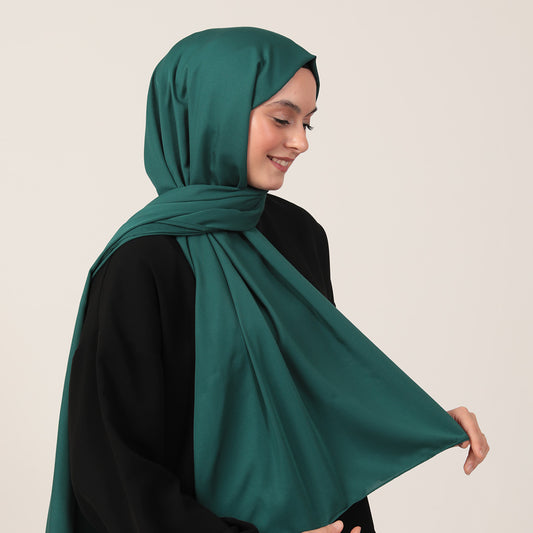 Soft Pamuk Şal - Zümrüt Yeşili