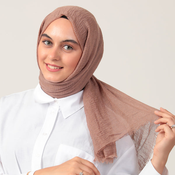 Bürümcük Şal - Sütlü Kahve