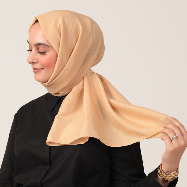 Pamuk Vual Şal - Gold