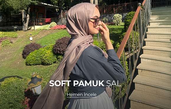 ipekistanbul Pamuklu Tesettür Şal Modelleri ve Soft Pamuk Şallar