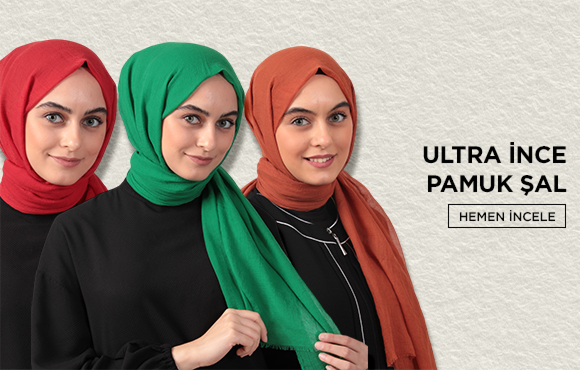 ipekistanbul Ultra İnce Pamuk Şal Modelleri Tesettür Şallar