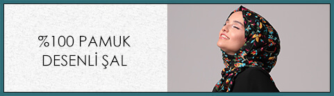 % 100 Pamuk Desenli Şal % 100 Pamuk Desenli Şal