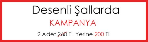 Desenli Şal Kampanya 3 Adet 164,85 TL Yerine 150 TL Desenli Şal Kampanya 3 Adet 164,85 TL Yerine 150 TL