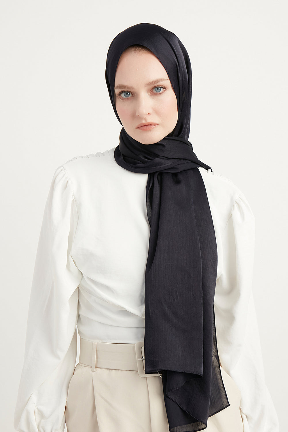 Abiye Şal - Lacivert