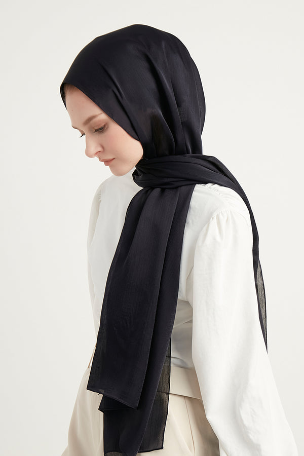 Abiye Şal - Lacivert