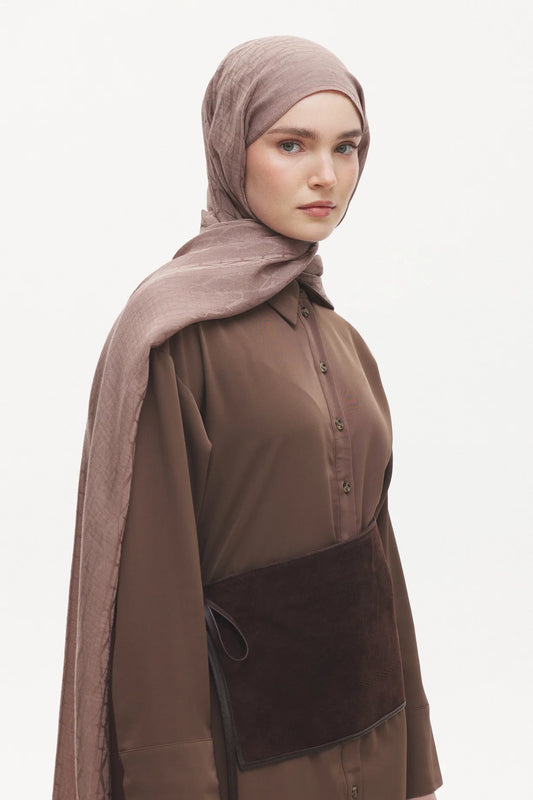 Native - Interflow Desen Naia Şal - Latte