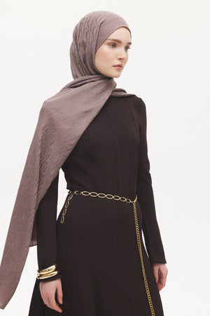 Native - Interflow Desen Naia Şal - Vizon