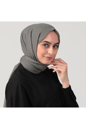 Ultra İnce Şal - Küf Yeşili