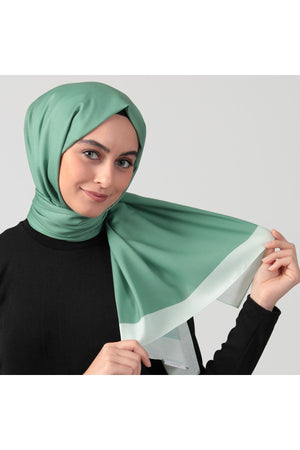 Pamuk İpek Şal - Düz Renk Şal - Fıstık