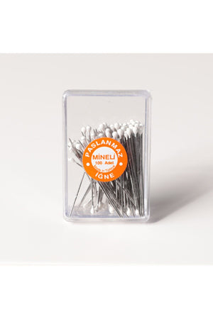 Eşarp Iğnesi - Beyaz