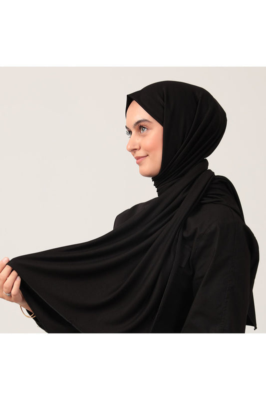 Penye Şal - Siyah