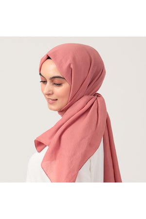 Organik Pamuk Şal - Pembe