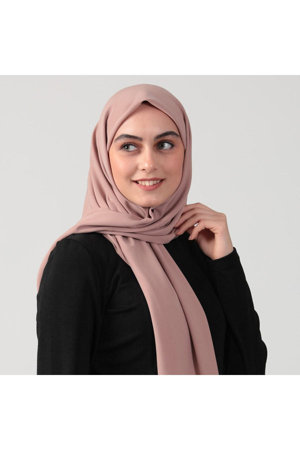 Medine İpeği Eşarp 110 x 110 cm - Vizon