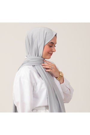 Penye Şal - Gümüş