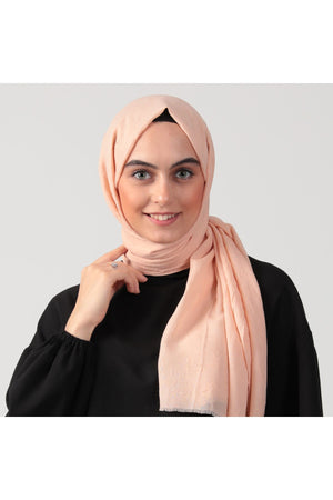 Pamuk Kraş Şal - Yavruağzı