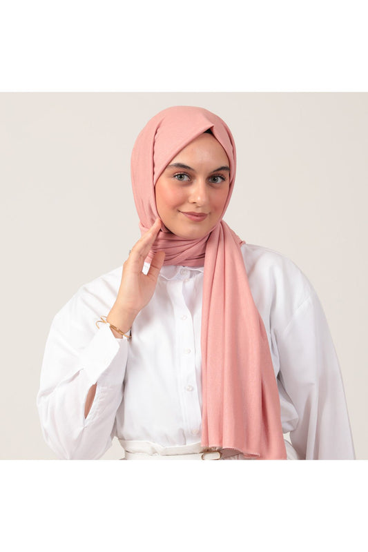 Penye Şal - Pudra