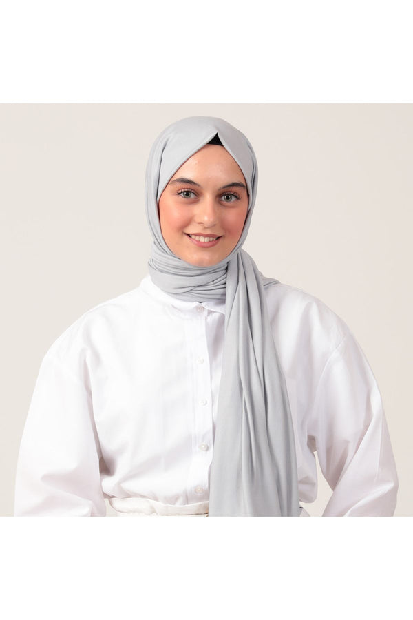 Penye Şal - Gümüş