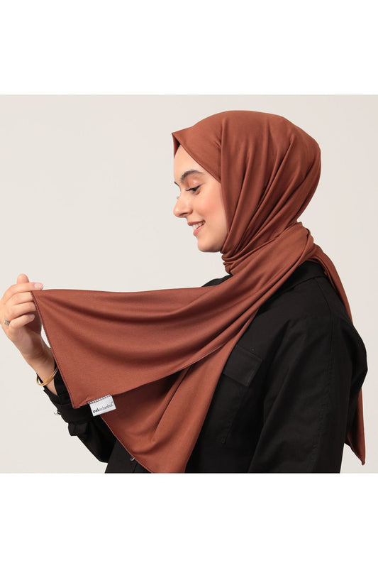 Penye Şal - Koyu Kahve