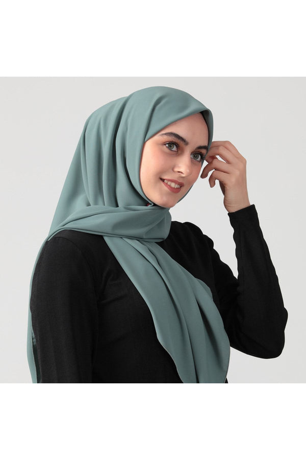 Medine İpeği Eşarp 110 x 110 cm - Çağla