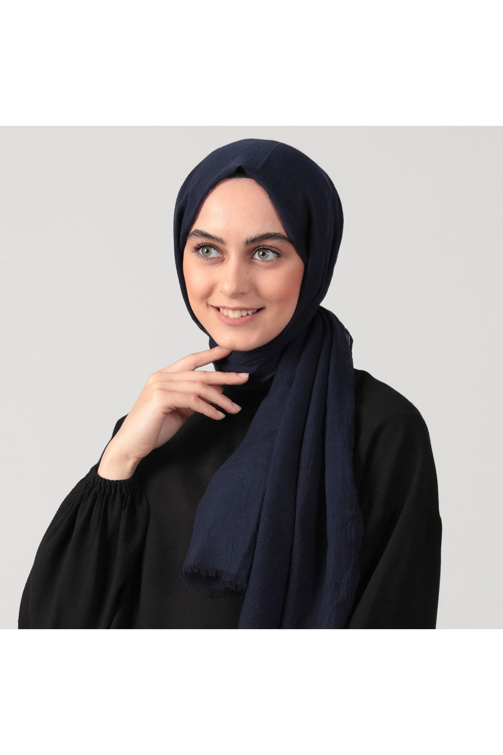 Ultra İnce Şal - Lacivert