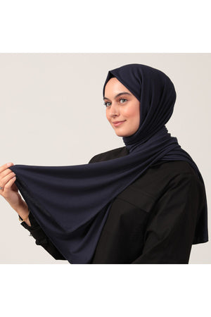 Penye Şal - Koyu Lacivert