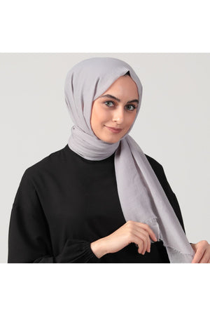 Ultra İnce Şal - Gümüş