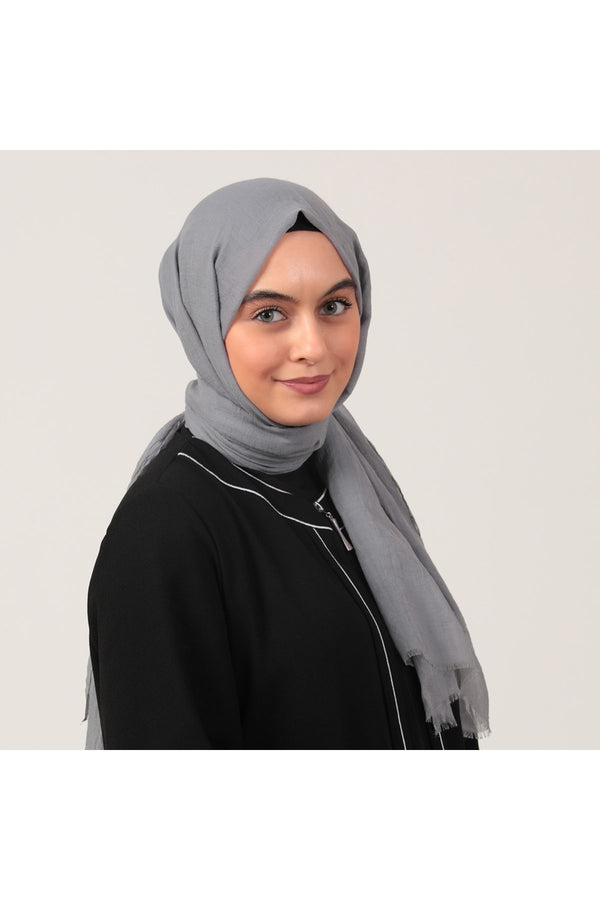 Ultra İnce Şal - Gri