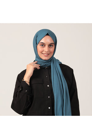Penye Şal - Okyanus Mavi