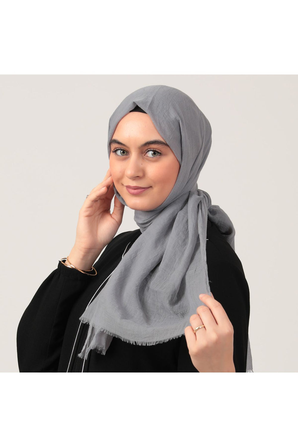 Ultra İnce Şal - Gri
