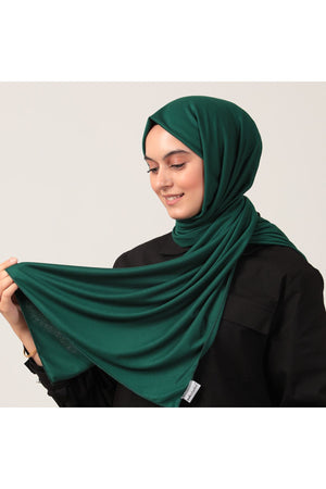 Penye Şal - Zümrüt Yeşili