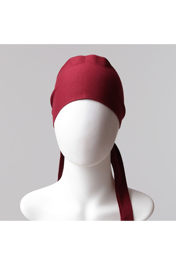 Düz Bandana Bone - Bordo