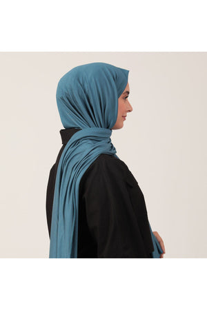 Penye Şal - Okyanus Mavi