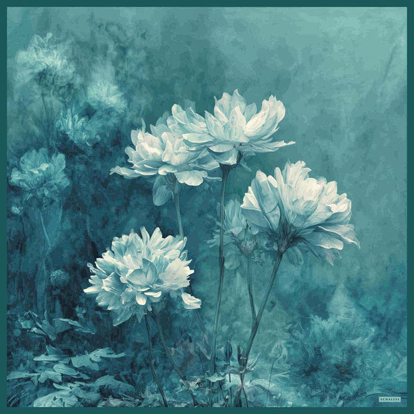 Efilia Desenli Eşarp - Zamansız Hayal - Nefti