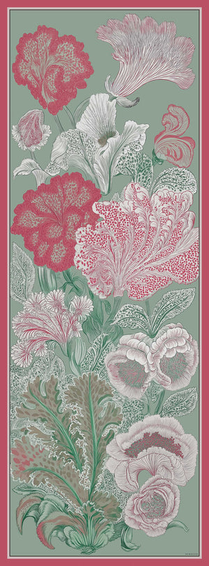 Efilia Desenli Şal - Mercan Bahçesi - Nefti