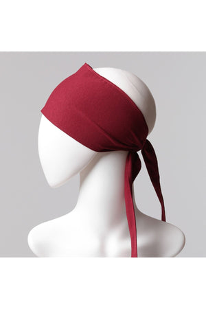 Düz Bandana Bone - Bordo