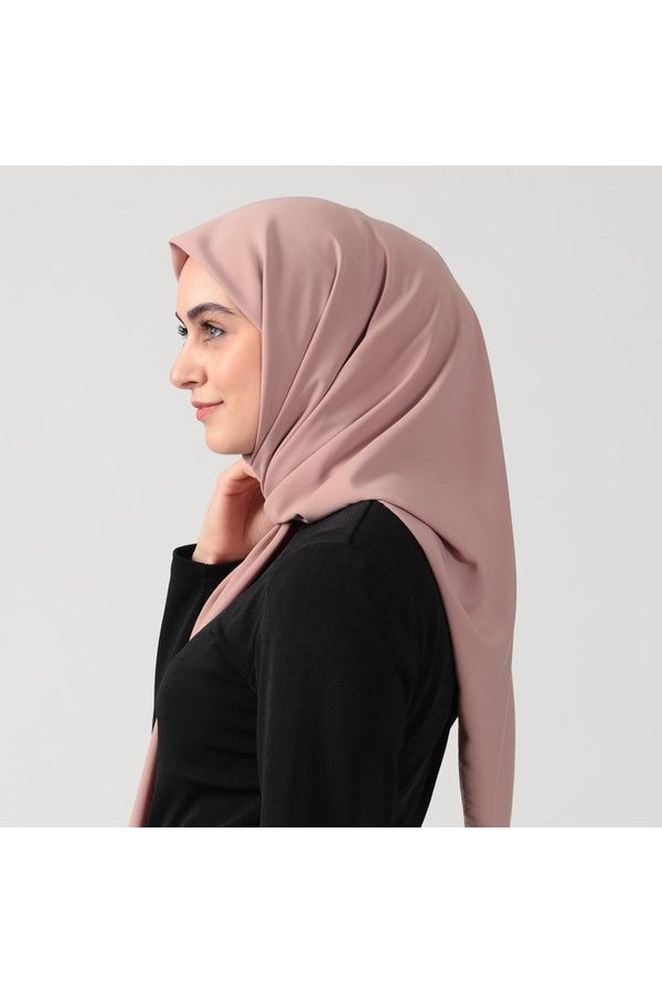 Medine İpeği Eşarp 110 x 110 cm - Vizon