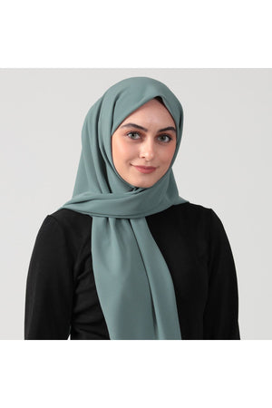 Medine İpeği Eşarp 110 x 110 cm - Çağla